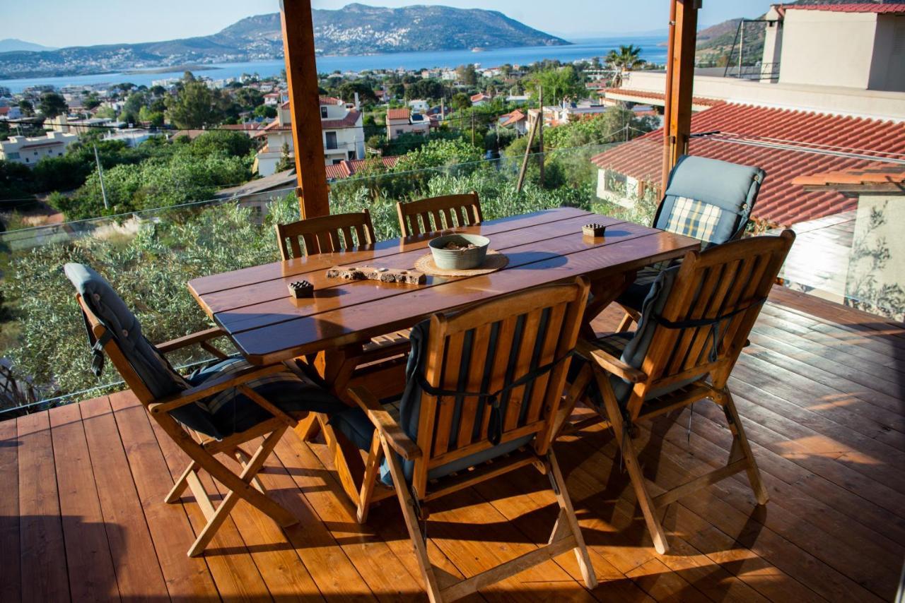 Small House Great View In Porto-Rafti Gulf Porto Rafti Luaran gambar